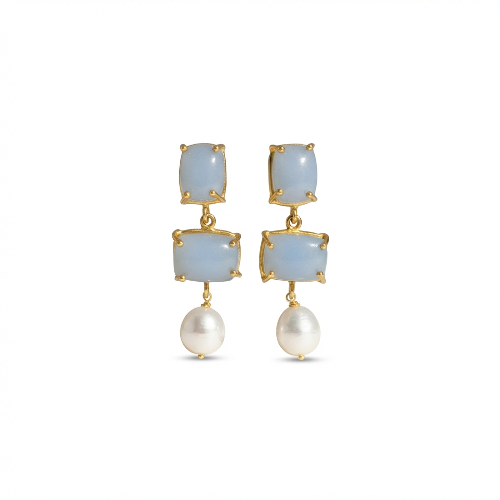 Iris Drop Earrings