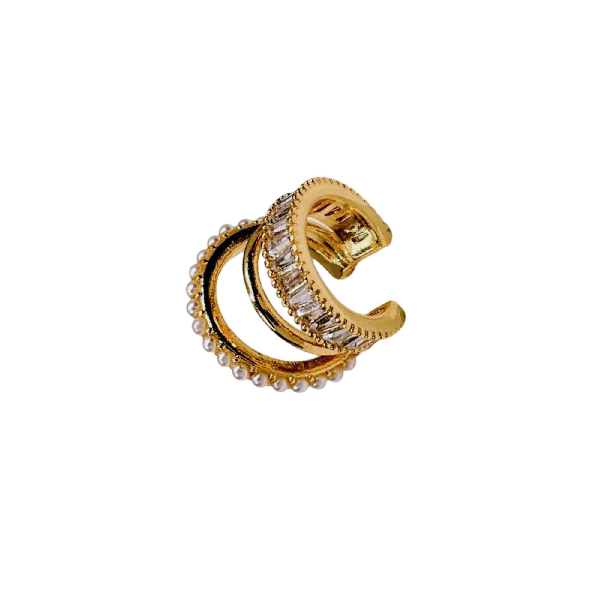 Moonlit Cuff Earrings