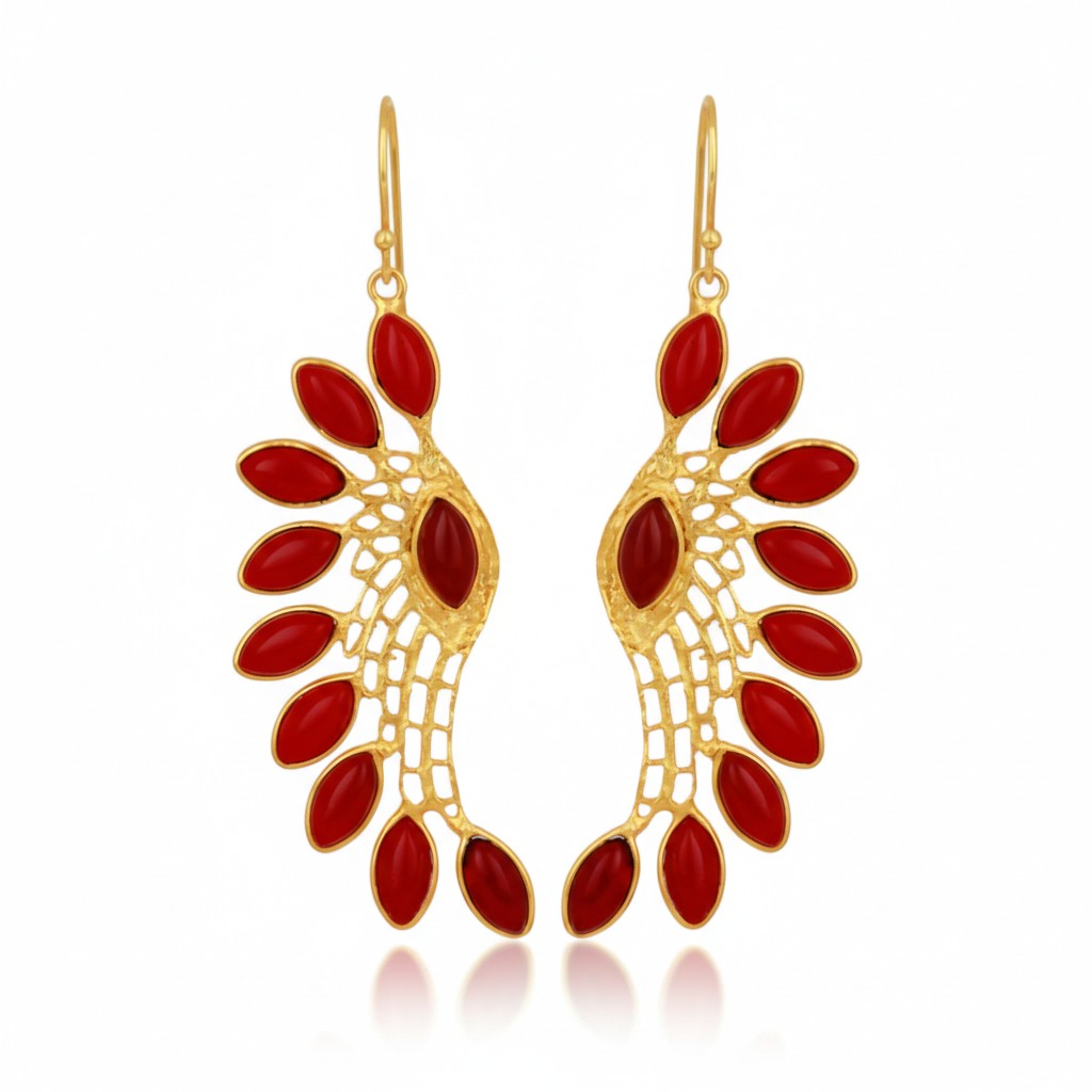 Phoenix Wing Earrings