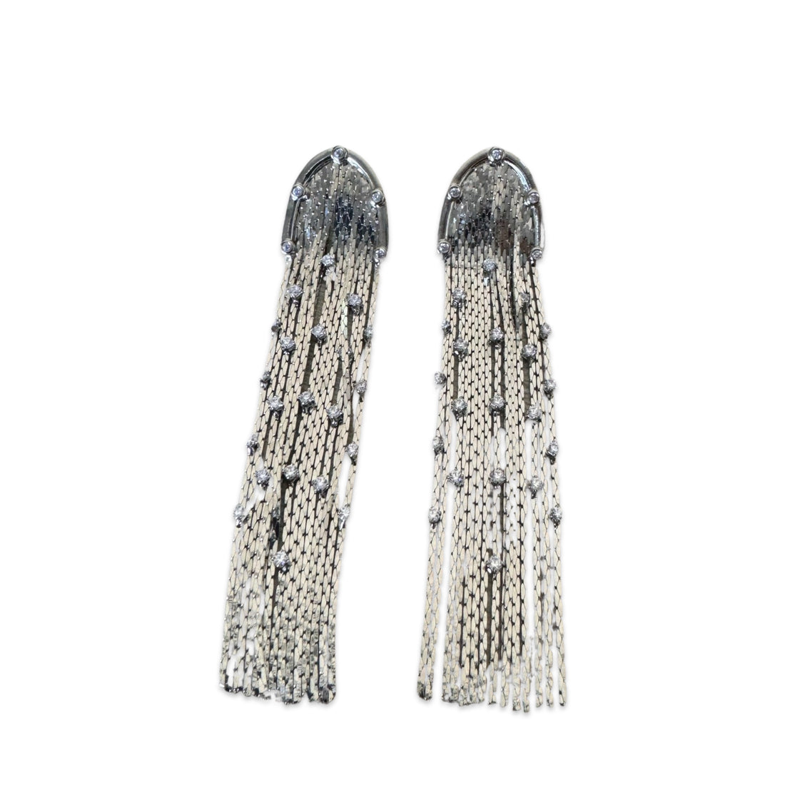 Amber Fringe Earrings