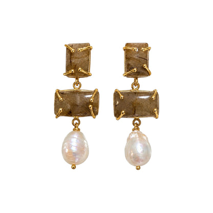 Iris Drop Earrings