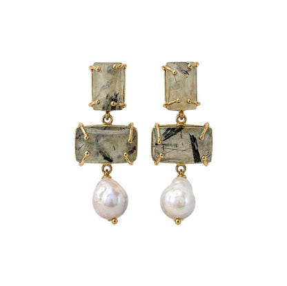Iris Drop Earrings