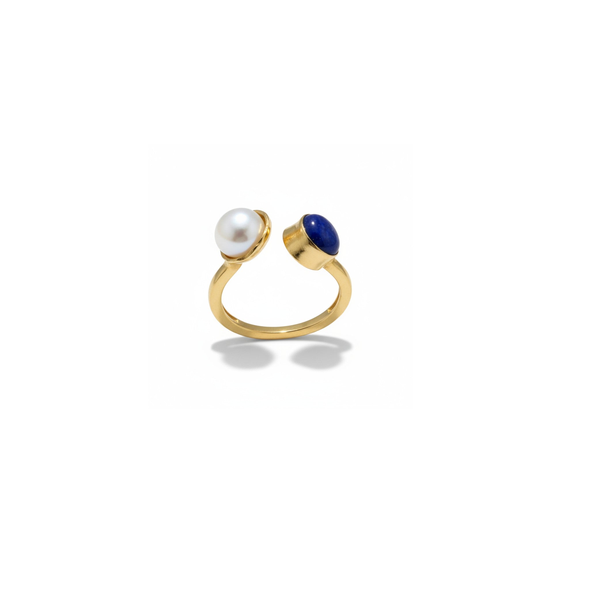 Daisy Ring Lapis Luzli