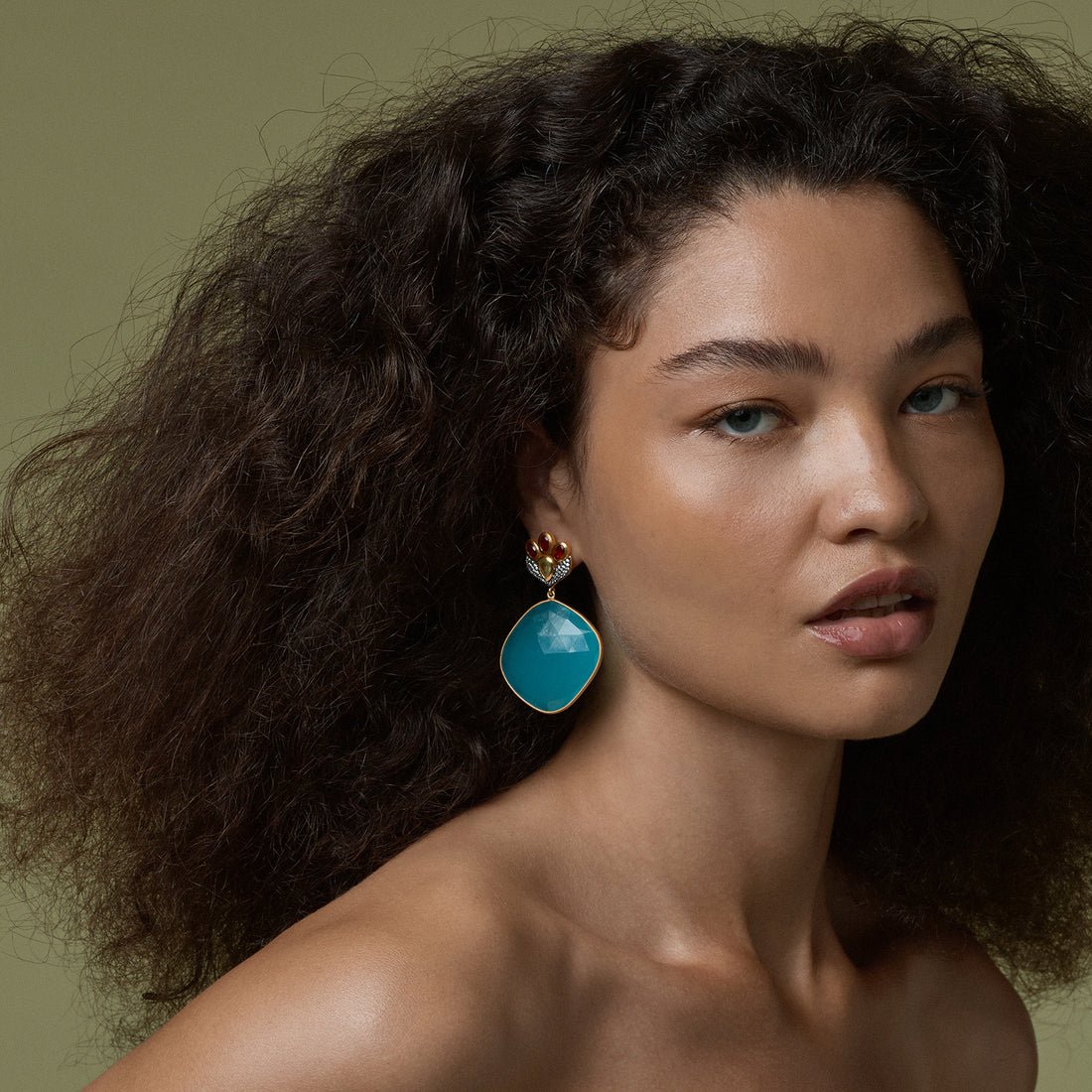 Flora Frost Earrings