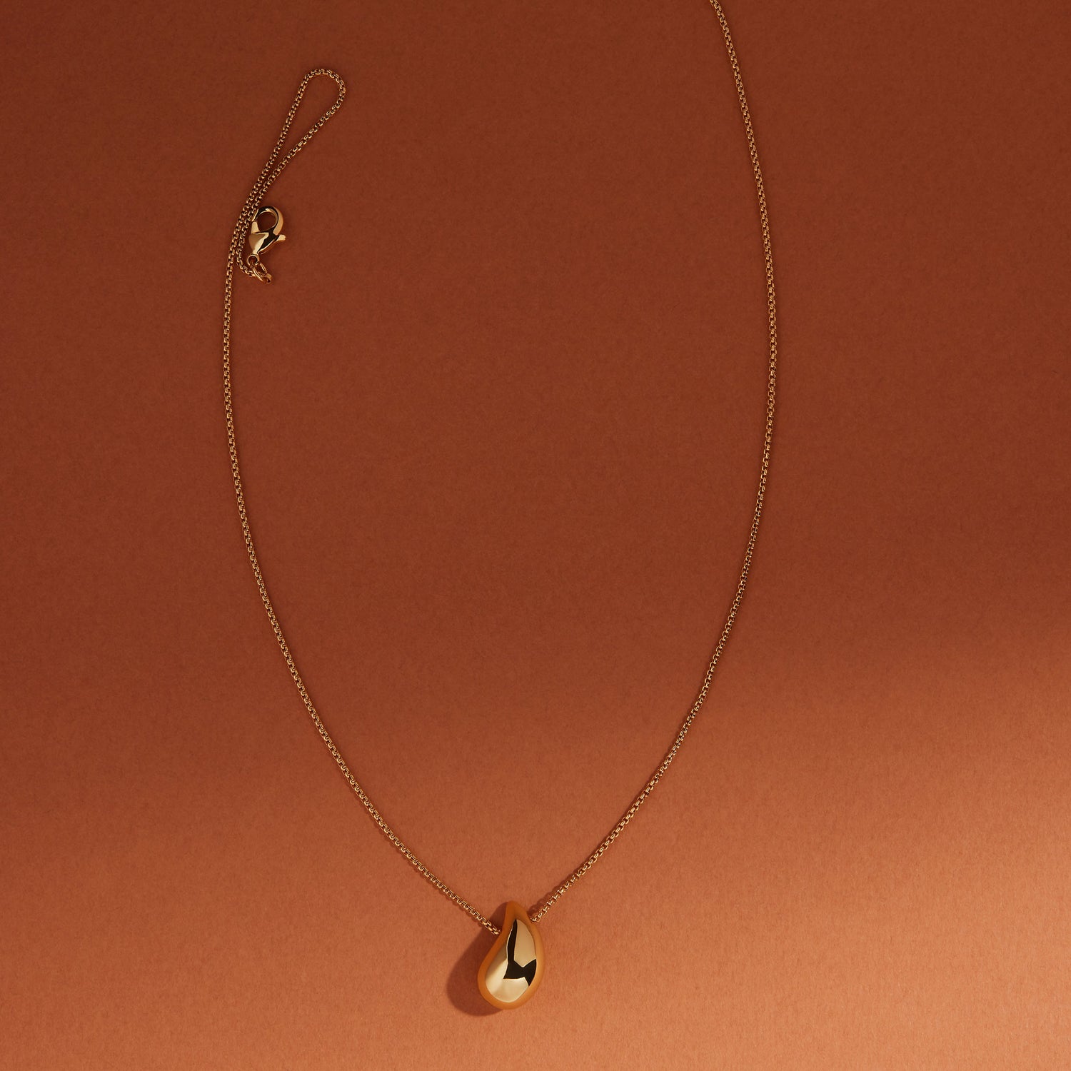 Tear Drop Beaded Necklace