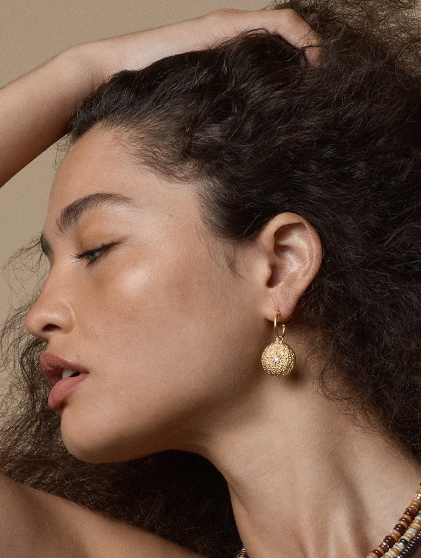 Stella Medallion Earrings