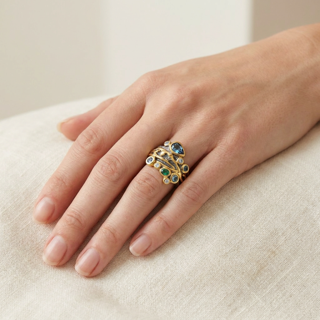 Tidal Relic Ring