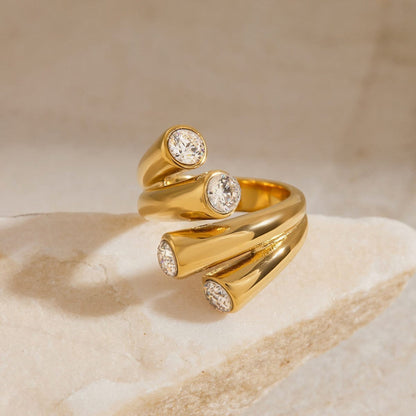 Handcrafted Scylla Ring, ocean-inspired fine jewellery — Tania Claire Australia