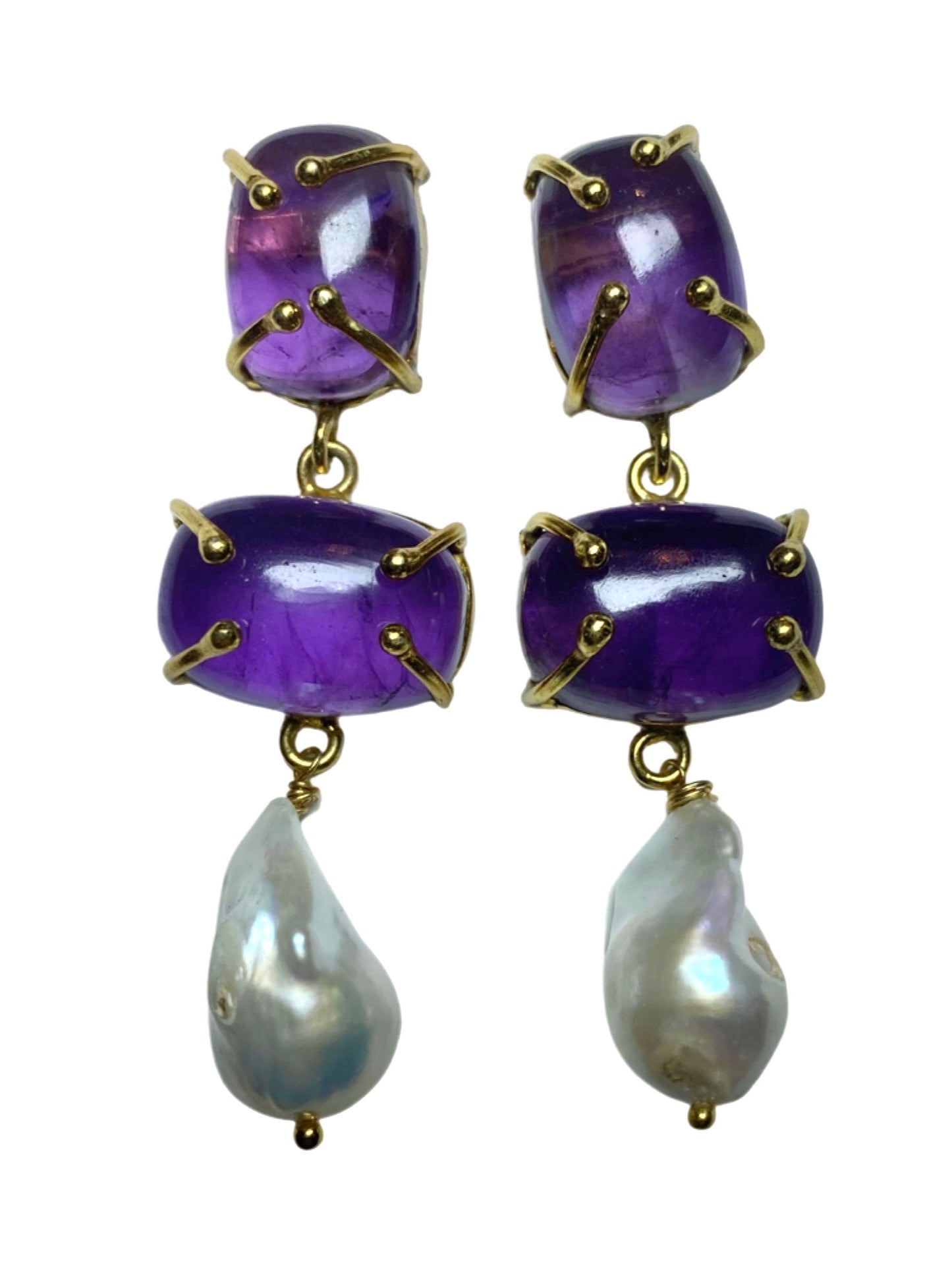 Iris Drop Earrings